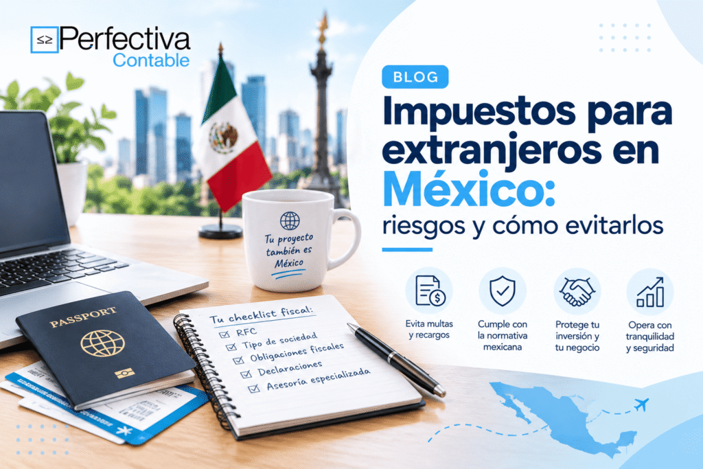 impuestos para extranjeros en México. perfectiva.com.mx