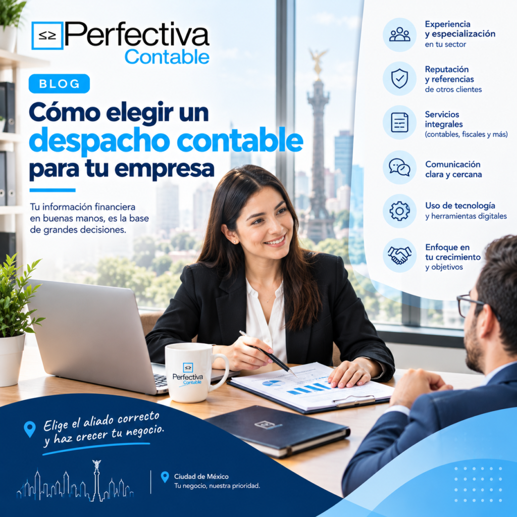 cómo elegir un despacho contable. perfectiva.com.mx