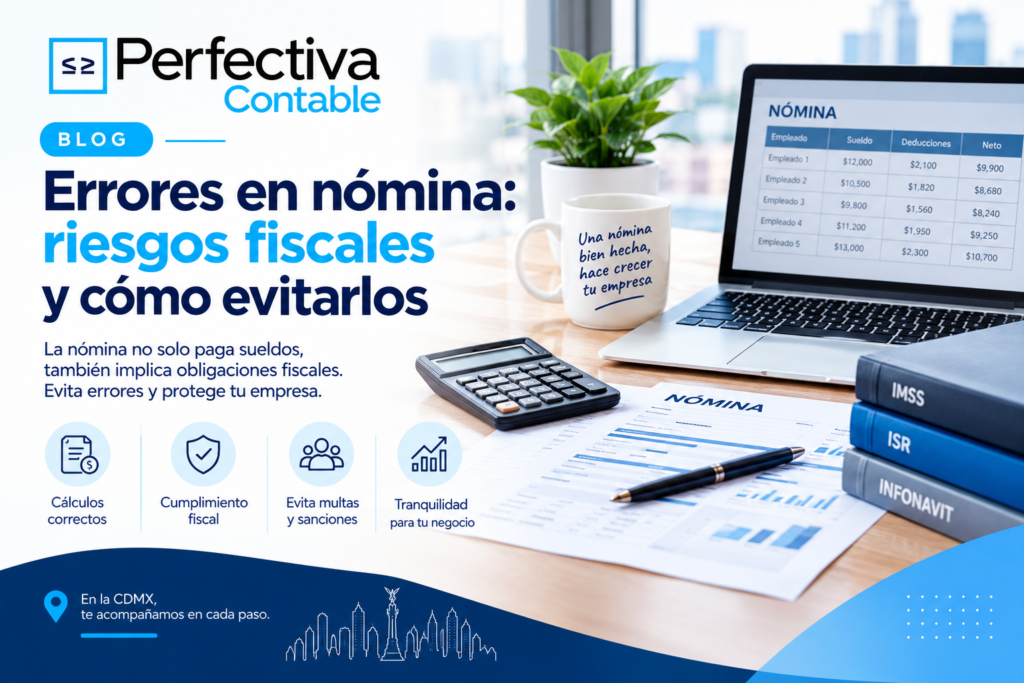 errores en nómina. perfectiva.com.mx