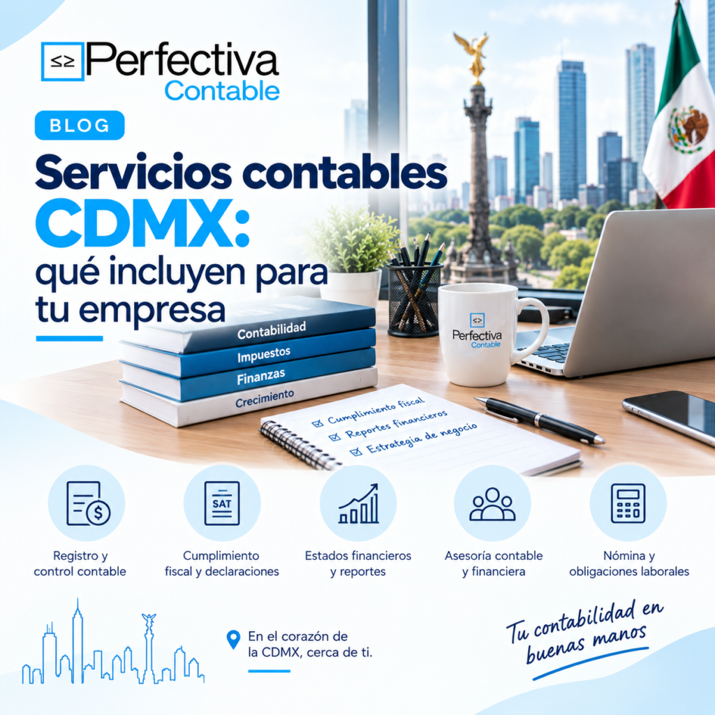 servicios contables CDMX. perfectiva.com. mx